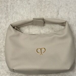 CLE DE PEAU BEAUTE White Leather New Holiday 2025 Cosmetic Bag Make Up Bag